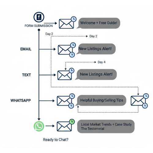 Email Drip Sequence for real state